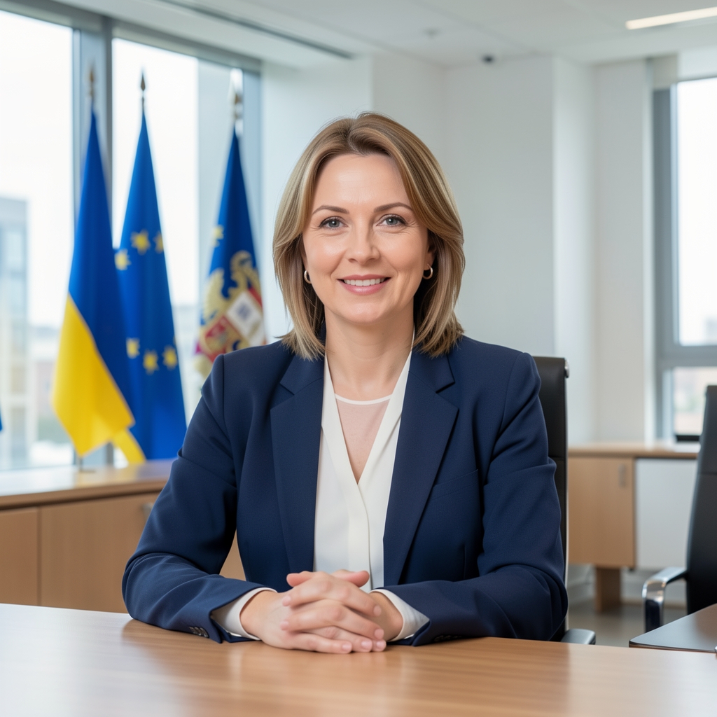 Конференција за штампу Владе Черне Горе — говорница са микрофоном и државним грбом
